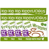 Kiddylicious Wriggles - Apple x 8